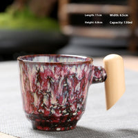 Wooden Handle Ceramic Cup Dahuaware