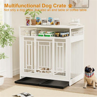 43.3-inch Large Dog Cage Furniture