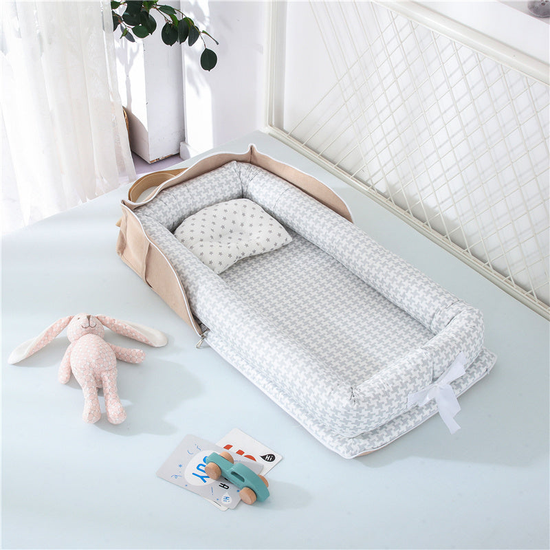 Cotton Portable Baby Crib Newborn Foldable