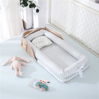 Cotton Portable Baby Crib Newborn Foldable