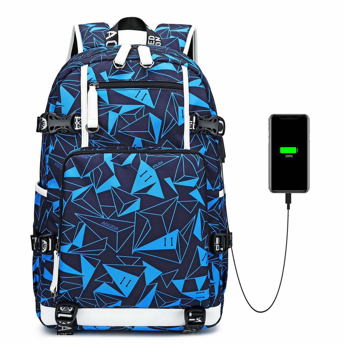 Oxford water splashing Backpack