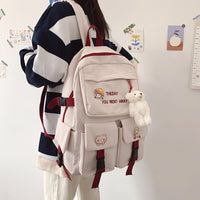 High School And College Students Simple Forest Large-capacity Backpack