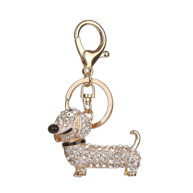 Beautiful Dachshund Keychain