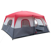 Red And White Camping Tent 430x430x210cm