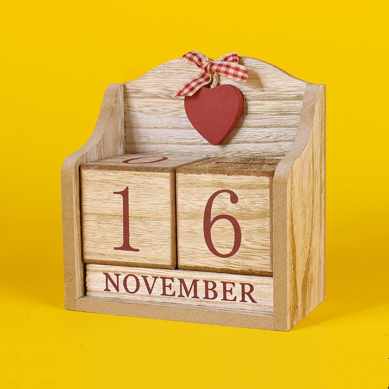Decoration calendar Christmas crafts