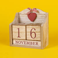 Decoration calendar Christmas crafts