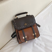 Leather Women Backpack