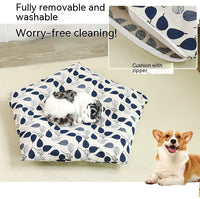 Cat Villa Semi-enclosed Insulation Foldable Washable