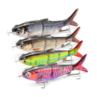 Automatic Swimming Electronic Fish 130mm 42g Propeller Smart Bait Rechargeable Lure Bait