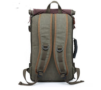 Retro Casual Large Capacity Backpack Men's Backpack Multifunction Travel Casual Backpack