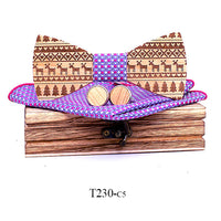 Elk Wooden Bow Tie