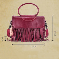 New vegetable tanned cattle hide handbags