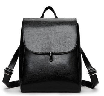 Fashion Woman Backpack Leather