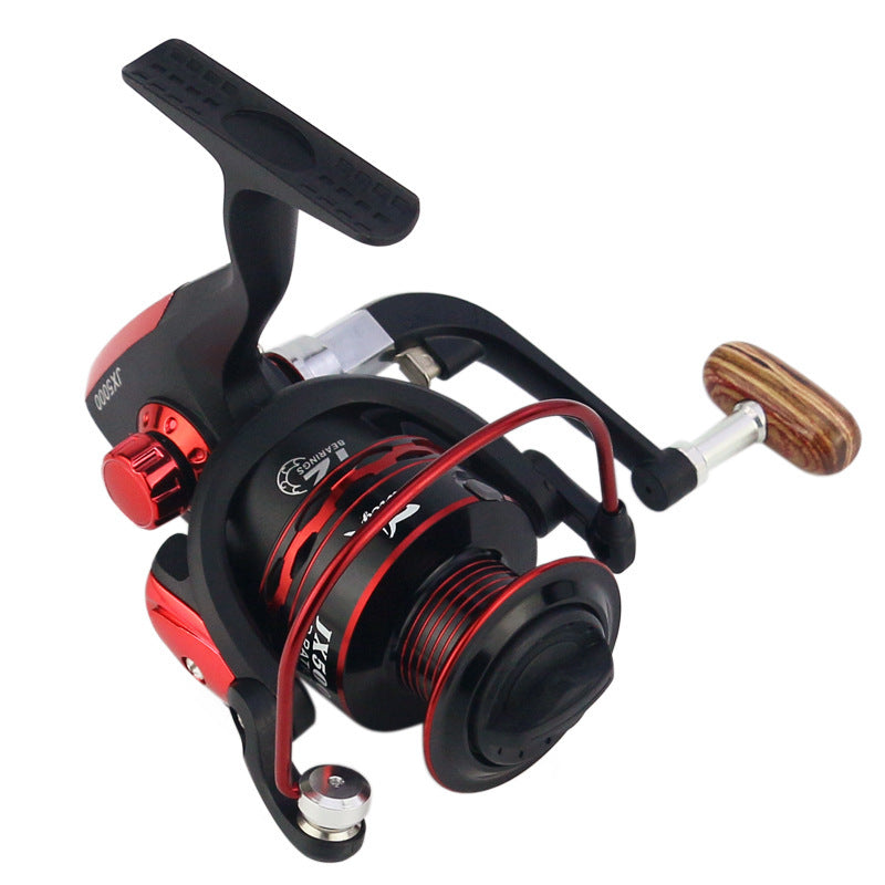 Dasino 12-axis wooden handle metal head reel