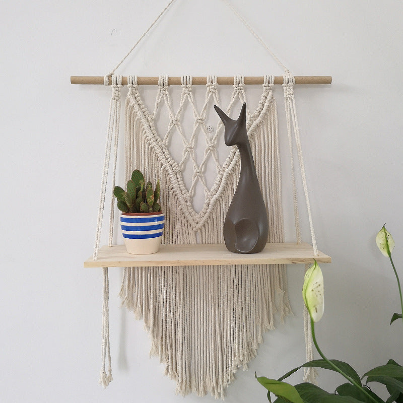 Bohemian tapestry rack