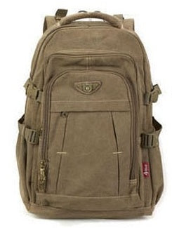 Large Capacity Men And Women Backpack Travel Bag Canvas Bag