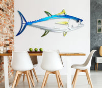 Stainless Steel Shark Wall Hanging