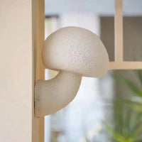 Cream Mushroom Wall Lamp Outdoor/Indoor