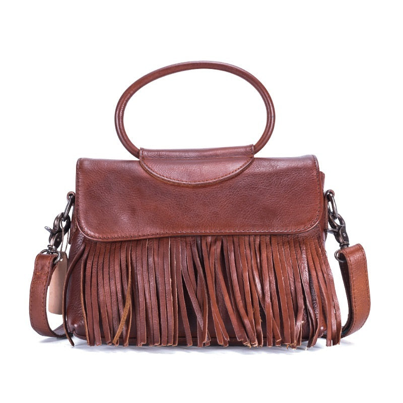 New vegetable tanned cattle hide handbags