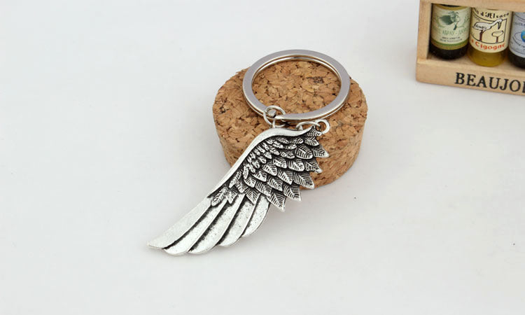 Angel wings keychain