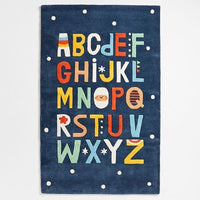 Floor Mat Cartoon Bedside Blanket Household Children's Alphabet Blanket