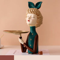 Creative Tray Girl Cute Decoration