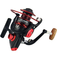 Dasino 12-axis wooden handle metal head reel