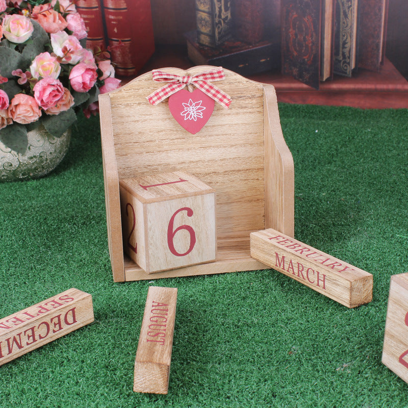 Decoration calendar Christmas crafts