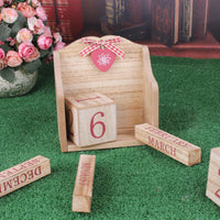 Decoration calendar Christmas crafts