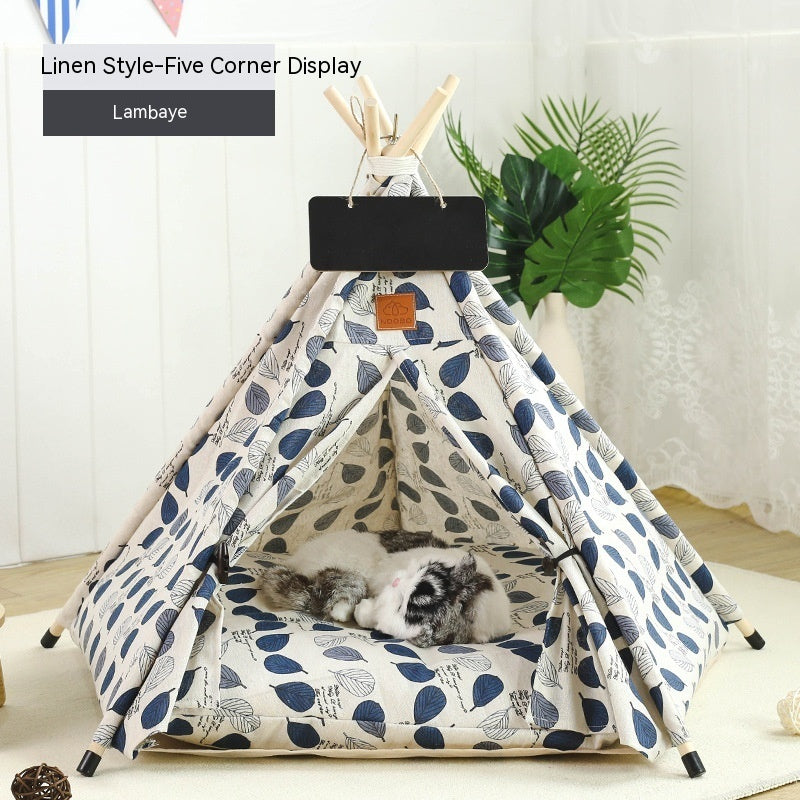 Cat Villa Semi-enclosed Insulation Foldable Washable