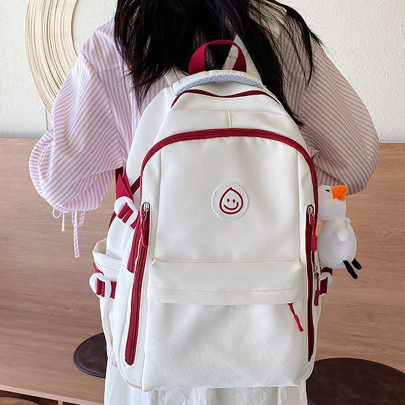 Double Shoulder Fashion Simple Backpack