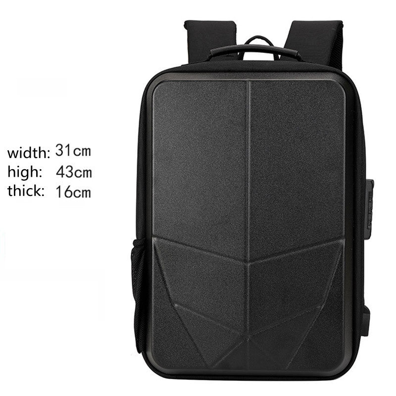 Casual Hard Shell Computer Bag With Large Capacity