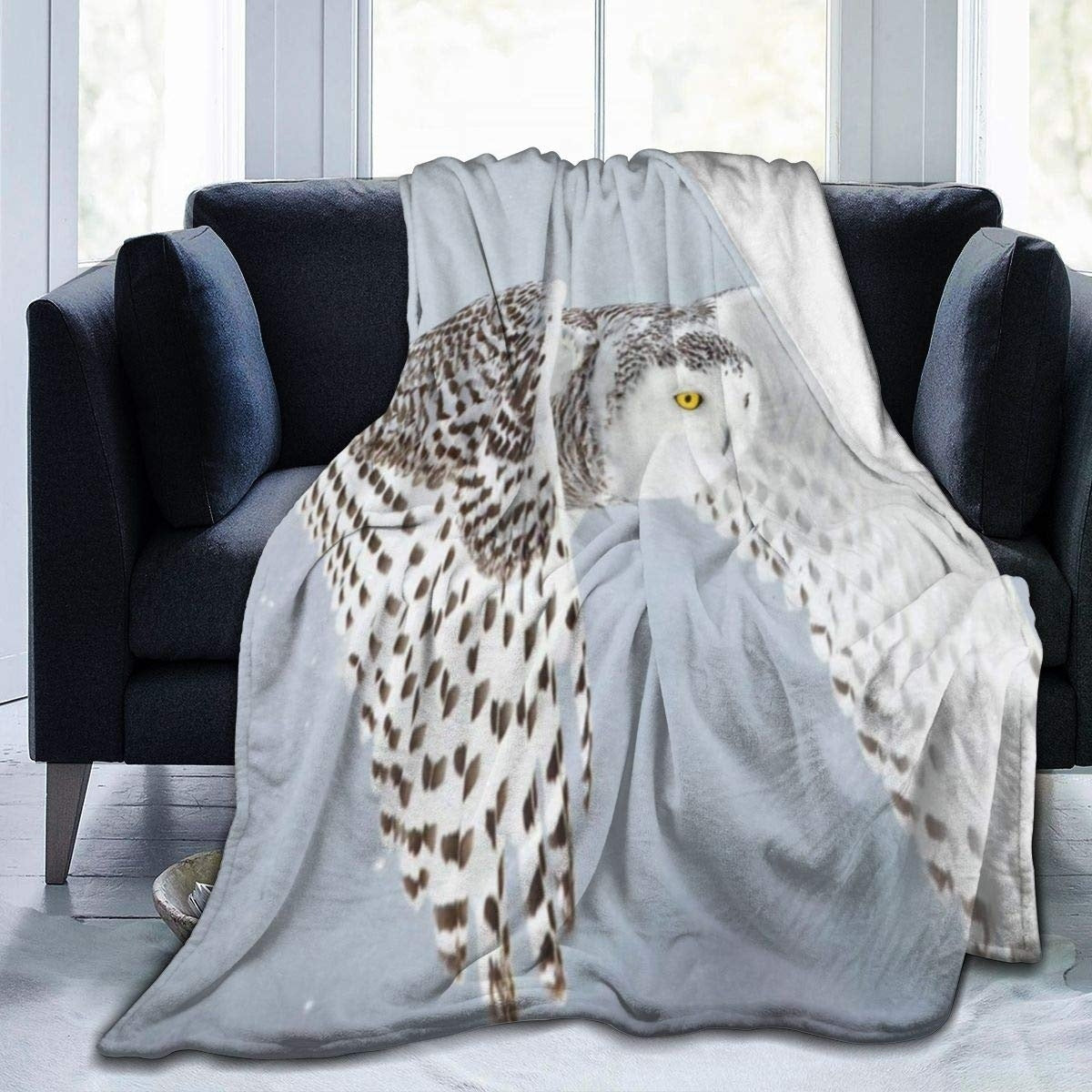 Blanket Warm Sofa Blanket Printed Double-sided Flannel