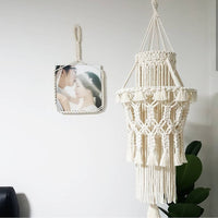 Creative Macrame Soft-Mounted Decorative Lampshade