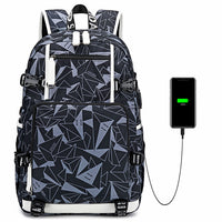 Oxford water splashing Backpack