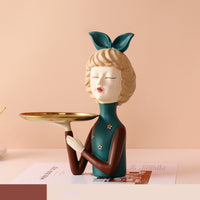 Creative Tray Girl Cute Decoration