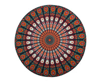 Printed Round Beach Towels