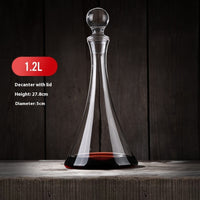 Personalized Bevel Glass Red Wine Wine Decanter