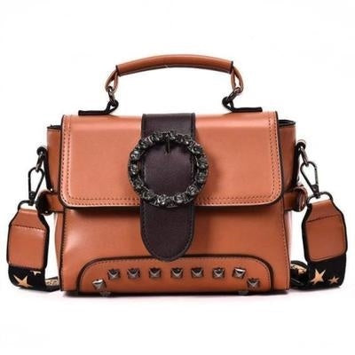 Broadband small square handbag