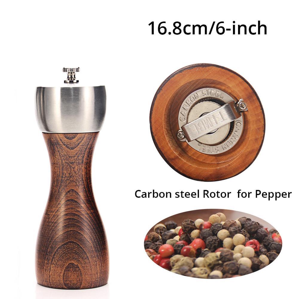 MHigh Quality Beech Pepper Salt Grinder