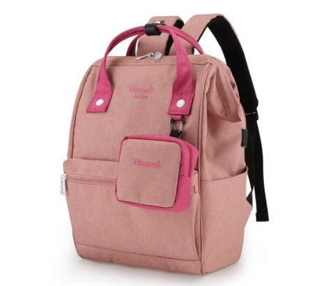 Trendy Backpack Student Computer Bag Large Capacity