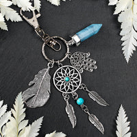 Dreamcatcher keychain pendant