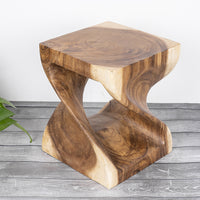 Small Square Stool Wooden Pier