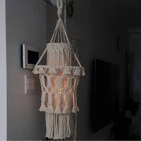 Creative Macrame Soft-Mounted Decorative Lampshade