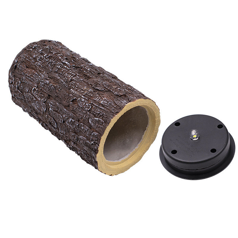 Solar LED outdoor waterproof stump decorative lamp