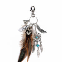 Dreamcatcher keychain pendant