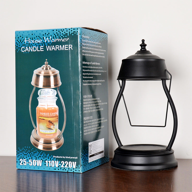 Aromatherapy Melting Candle Lamp Plug-in Bedside Table