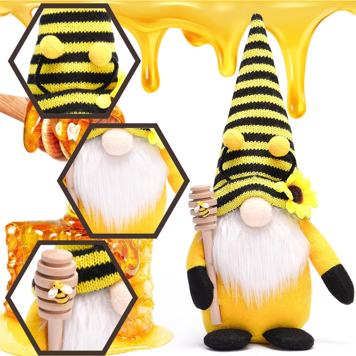 Bee Festival Faceless Gnome