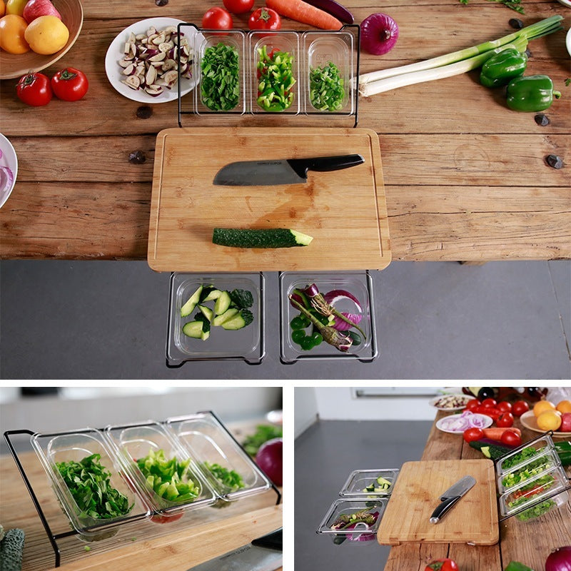 Cutting board storage box PC box