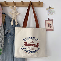 Canvas Bag Tote Shoulder